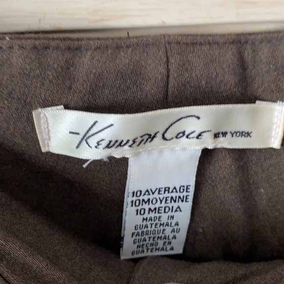 Kenneth Cole brown straight leg trousers - Picture 2 of 5